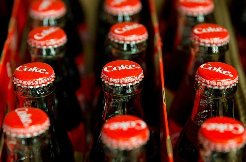 Glass Coke bottles