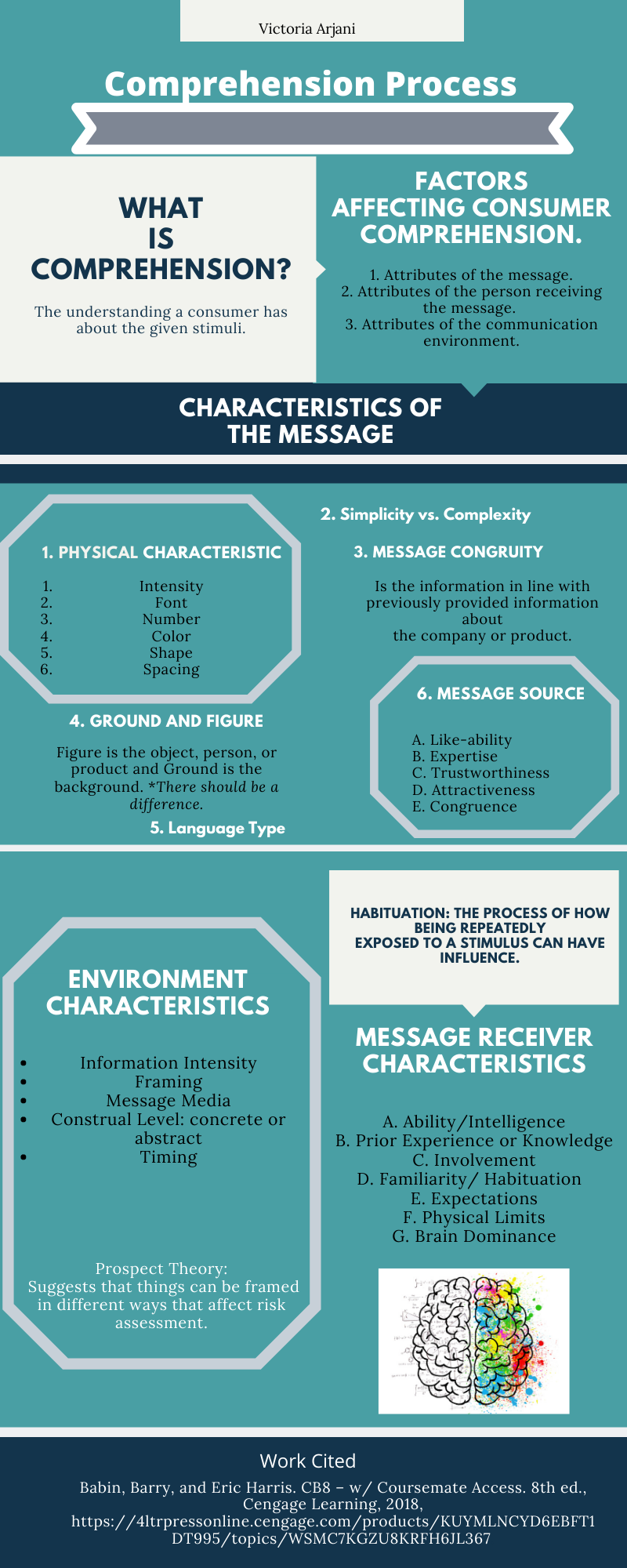 Comprehension Process Infographic